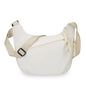Fashion Large Capacity Women's Crossbody Bag Solid Color Multi-layered Shoulder Bag Simple Dumpling Bag Travel