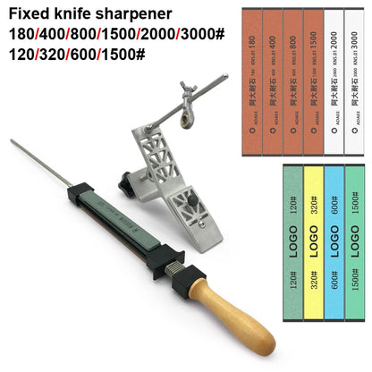 Angle Fixed Knife Sharpener Professional Sharpening Stone Kitchen Grinding System Honing Diamond Grinder Woodwork Tool Whetstone