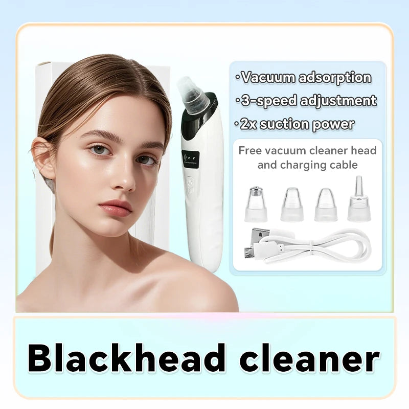 Electric Blackhead Remover Vacuum Cleaner Black Dots Vacuum Cleaner Skin Pimple Acne Extractor Facial Cleaning Electric