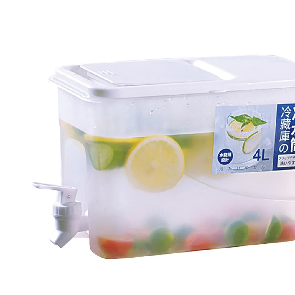 with Faucet Refrigerator Cold Kettle Multifunction Refrigerator Water Dispenser Large Capacity Fridge Water Jug for Cold Drinks