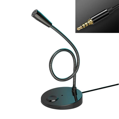 USB/3.5mm Jack Microphone Speech Speakers 3.5mm Plug Wired Desktop Microphones For PC Computer Laptop Notebook Loud Speaker