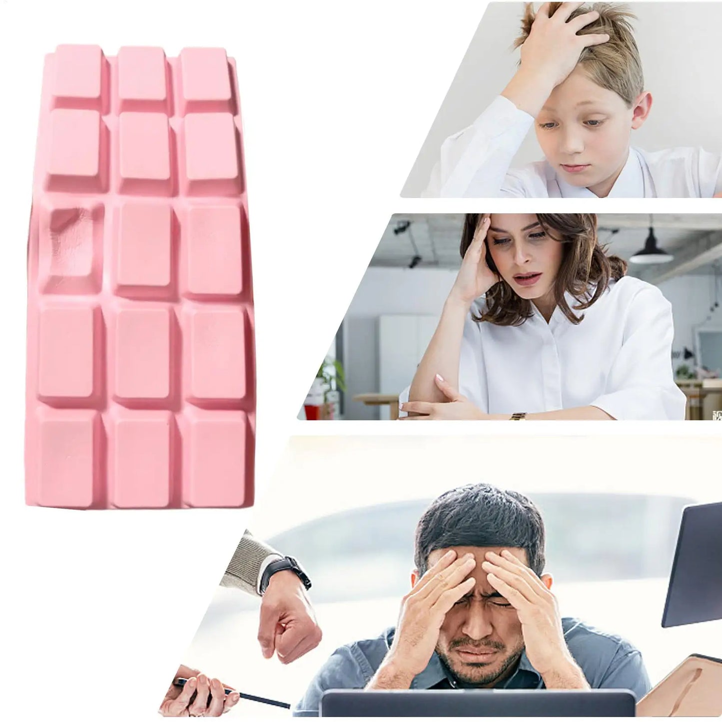 Chocolate Fidget Soft Slow Rising Relax Tool Chocolate Stress Ball for Adults Kids Children Party Favor Home Office Travel