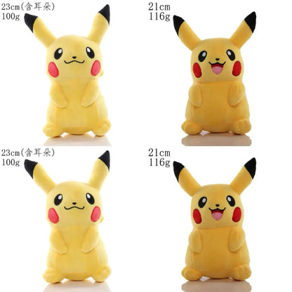 20CM Pikachu Plush Doll Pokemon Plush Toy Cute Cartoon Animal Peluche Gift for Kids