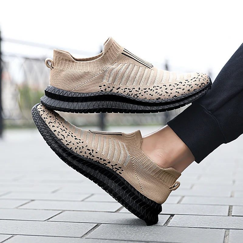 Large Size Casual Sneakers Men'S Sports Shoes Fashion Easily Breathable Men Platform Sneakers Comfortable Running Mens Shoes