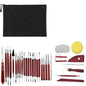 Pottery Clay Sculpting Tools Kit  Ceramic Wax Clays Carving Tools for Art Craft Pottery Sculpting Modeling Tool Set