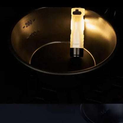 Pocket Mini Flashlight Outdoor Key Clip Cap Ambient LED Long Endurance Disaster Relief Emergency 5050 Small Light 2026 New