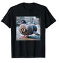 Y2K T-Shirts T-Shirt Funny Brainrot Pigeon Womens Clothing Graphic Kawaii Aesthetic Harajuku Fashion Tops Suitable for Women