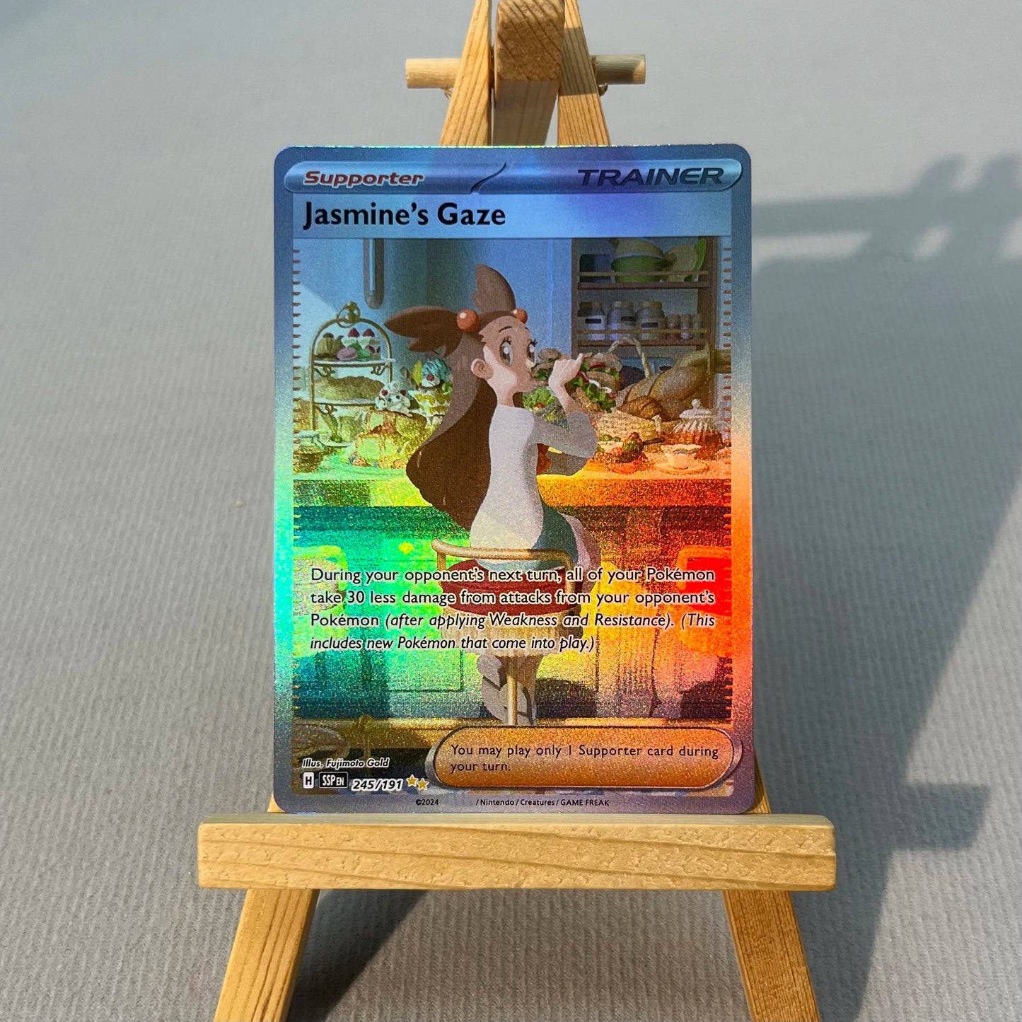 SSP BST PTCG10-003 Tcg proxy PKM Cards Milotic ex Jasmine's Gaze Rare Collection Battle Toys Gifts for Hobbies home play