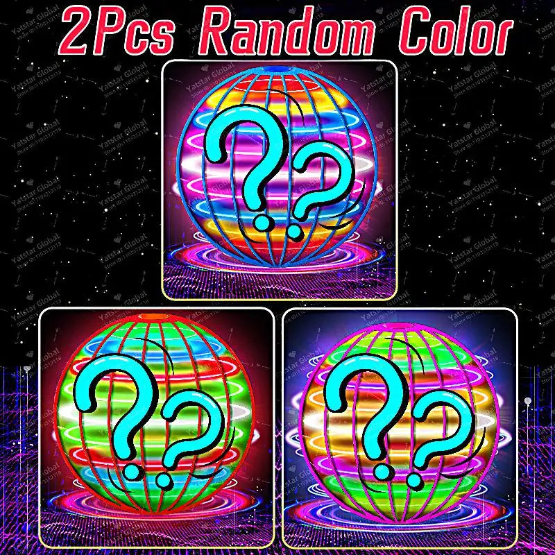 2026 Hand Controlled Flying Ball Boomerang Hover Ball Flying Spinner Toy with Magic LED Lights Fidget Toys