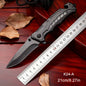 Multi functional and convenient folding knife EDC pocket knife fruit knife, suitable for outdoor survival camping and fishing