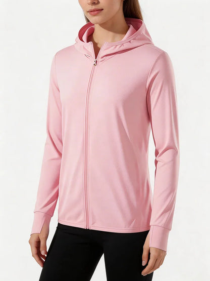 Unisex UV Protection Jacket Men Women Hooded Skin Coat Quick Dry Camping Outdoor Anti UV Jacket Couple Beach Lightweight Jacket