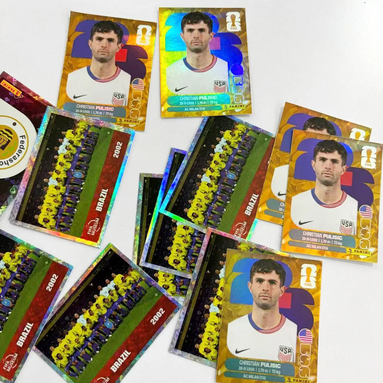 In Stock  2026 Panini FIFA World Cup Sticker Pack Panini Soccer Card Panini Cards Soccer Memorabilia Collection Football Cards