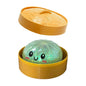 Glitter dumpling squishies Glitter Dumpling Squishy with Box Dumplings Sensory Dumpling Pressure Toy for Stress Relief