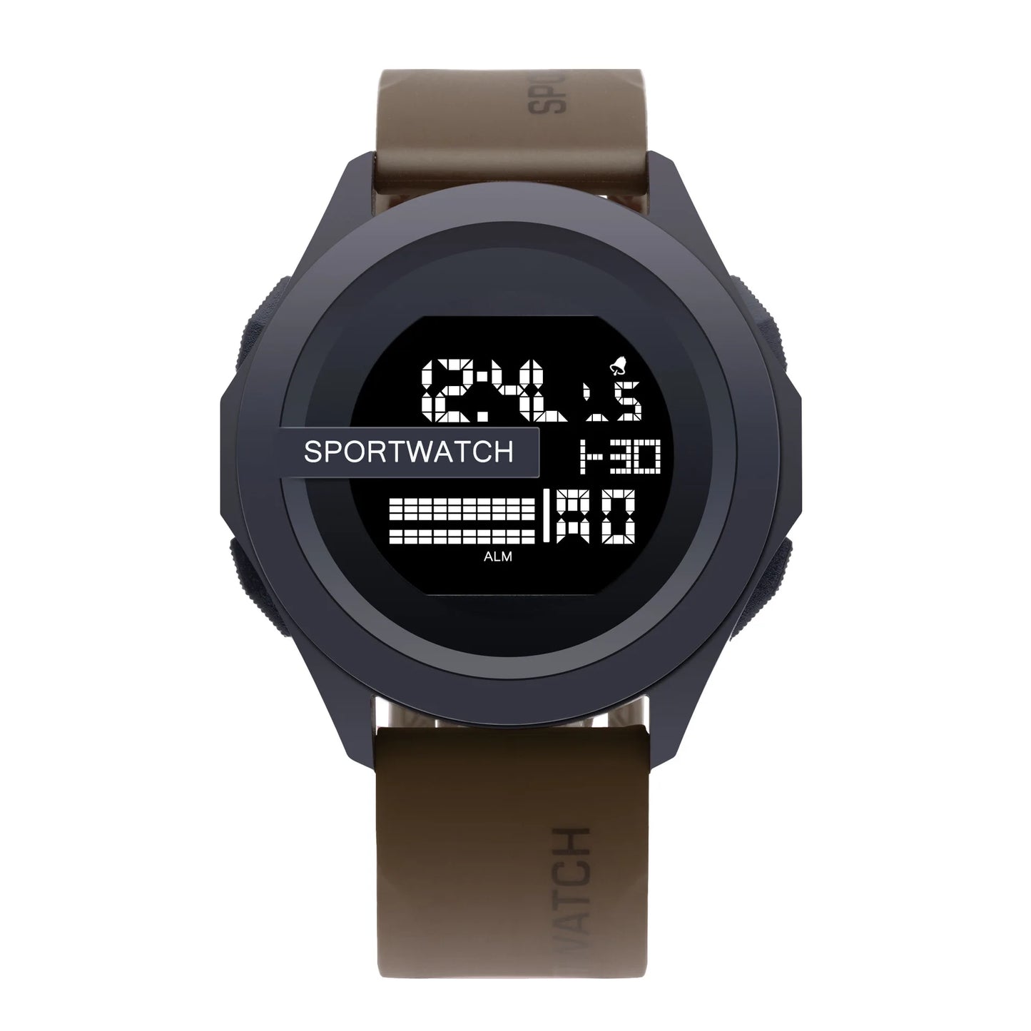 YIKAZE Men Sport LED Watches Top Brand Men Digital Clock Multi-Functional Rubber Man Fitnes Athlete Timekeeping Electronic Watch