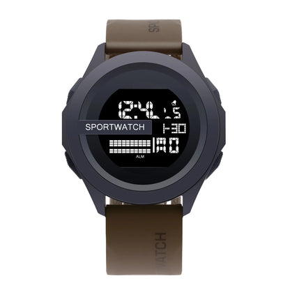 YIKAZE Men Sport LED Watches Top Brand Men Digital Clock Multi-Functional Rubber Man Fitnes Athlete Timekeeping Electronic Watch