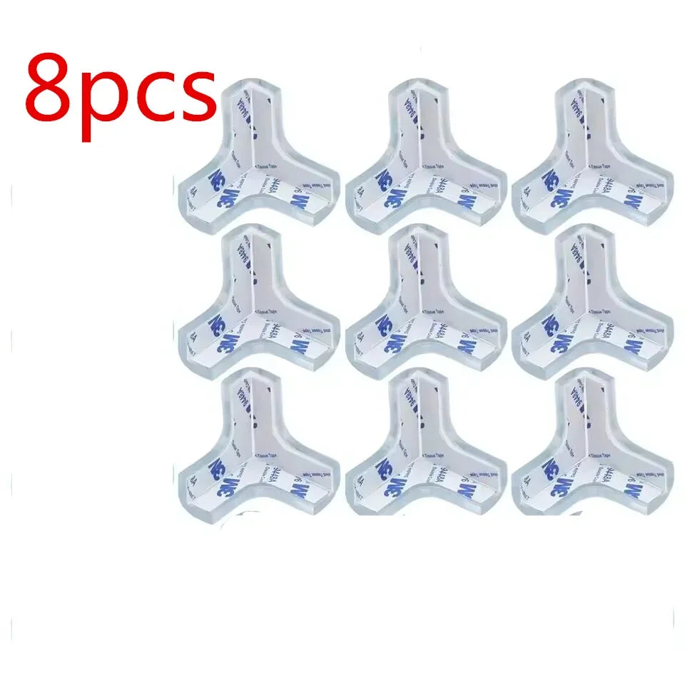 Child Baby Safety Silicone Protector Table Soft Transparent Children Anti Collision Table Corner Edge Protection Cover