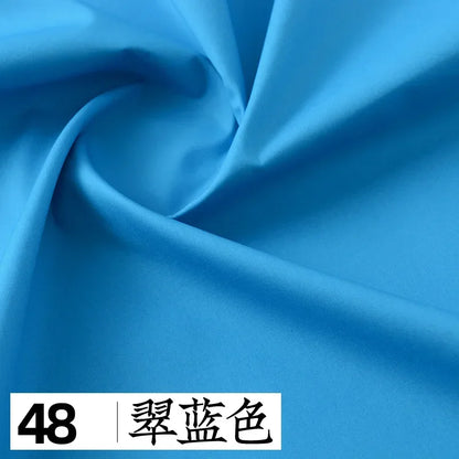 145x50cm Solid Color Pure Cotton Poplin Clothing Fabric DIY Handmade Clothes for Girls, Plain Color Antique Skirt Cotton Cloth