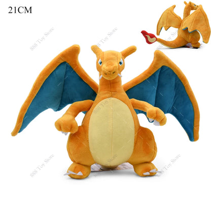 Hot Sale Pokemon Plush Toy Mega Rayquaza Gyarados Dragonair Mimikyu Lucario Horsea Charizard Soft Stuffed Peluche Kids Xmas Gift