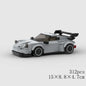 City Speed Racing Car Model Building Blocks DIY Bricks MOC Toy Classic Rally Sports Super Racer Vehicle Christmas gift technique