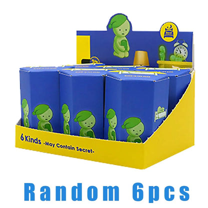 Gift A Multiple Series Noctilucent Green Doll Blind Mystery Box Action Figures Decoration Desktop Model Toy For Surprise