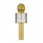 Portable Bluetooth Karaoke Microphone with 5 Voice Changer Reverb Adjustment Recording Function Microphone for Kids Gifts