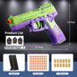 USP Soft Bullet Toy Pistol Shell Ejecting Continuous Firing Empty Hanging Design Outdoor Interactive Game Toy for Kids Gift