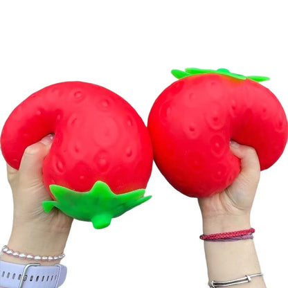 Super Jumbo Strawberry Squishy Toy Slow Rising Simulated Strawberry Antistress Anti-Anxiety Fidget Toys
