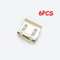 4/6/10PCS Detachable Anti Sliding Trouser Clip Invisible No Sew Concealment Buckle for DIY Sewing Craft Clothing Clips