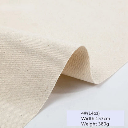 100% Cotton Primary Color Canvas Fabric By Half Meters for Sewing Sofa Cover DIY Bags Cloth Curtain Sofa Cover Material  W300073