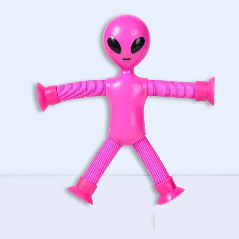 Suction Cup Toys Sticky Robbot Toys for Boys Funny Deformable Action Figure Sucker Toys for Kids Adult Birthday Gifts