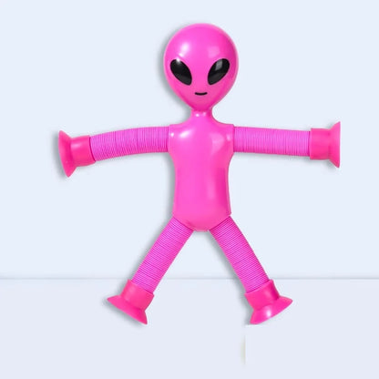 Suction Cup Toys Sticky Robbot Toys for Boys Funny Deformable Action Figure Sucker Toys for Kids Adult Birthday Gifts
