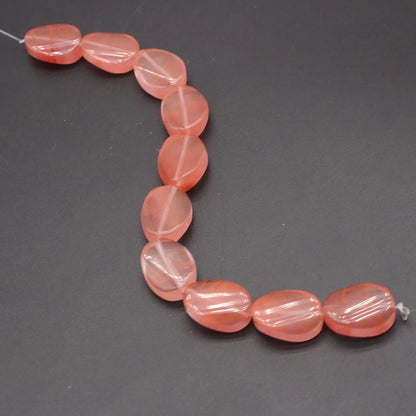Natural Blue Turquoise Beads Faceted Natural Rose Quartzs Loose Spacer Beaded for Women DIY Jewerly Necklace Bracelet 19x14mm