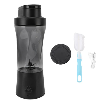 6000mAh USB Rechargeable Personal Blender 6 Blades Self Cleaning Portable Juicer With Lid For Smoothies Shakes