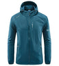 UPF50+ Summer Outdoor Quick Dry Sun-Protective Thin Jacket Men Hiking Fishing Cycling Hooded Gym Sport Ultra Light Windbreaker