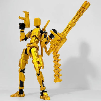 T13 Titan 13 Action Figure Set Robot Action Figure 3D Printed Robo 13 Action Fidget Toys For Collectors Desktop Decorations