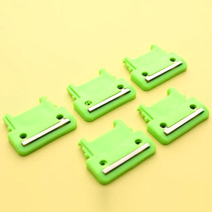 5Pcs Hand-operated Fruit  peeler Blades Replace Kit Cutter Slicer Fruit Potato