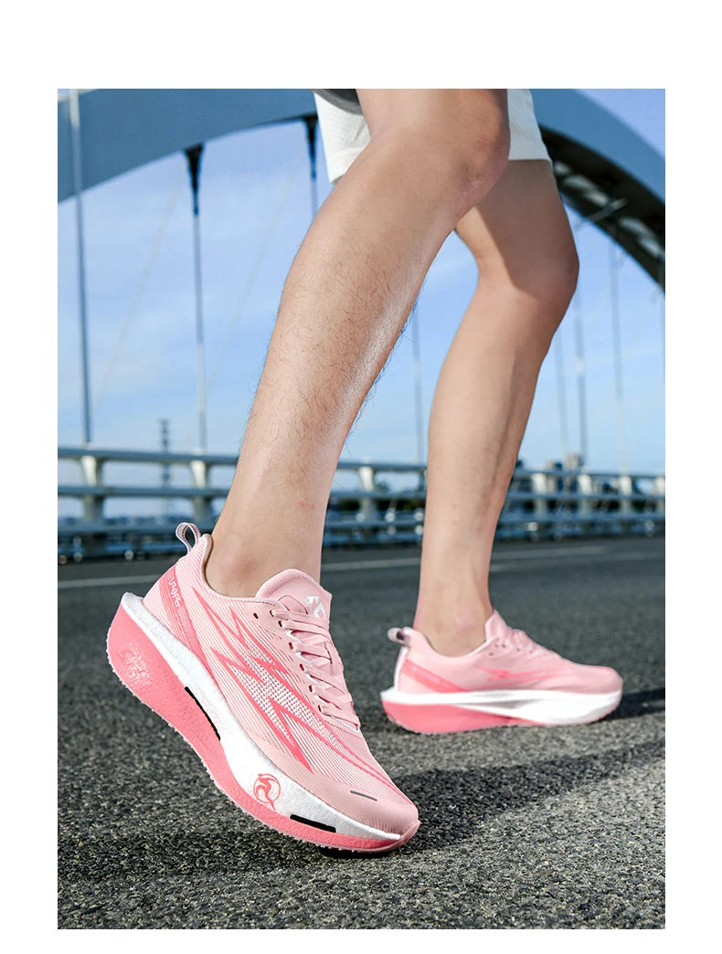 Running Shoes Original Man Carbon Plate Marathon Sports Shoes Cushion Lightweight Woman Comfortable Athletic Speciality Sneakers