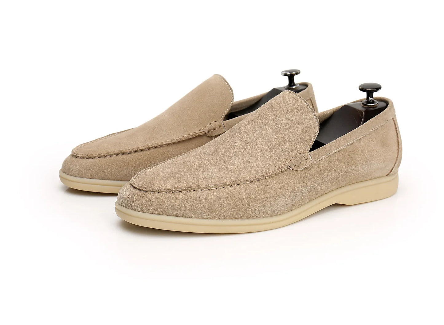 26 Men summer casual loafers made of suede, slip-on pull-on design, easy to wear and take off.LF1246