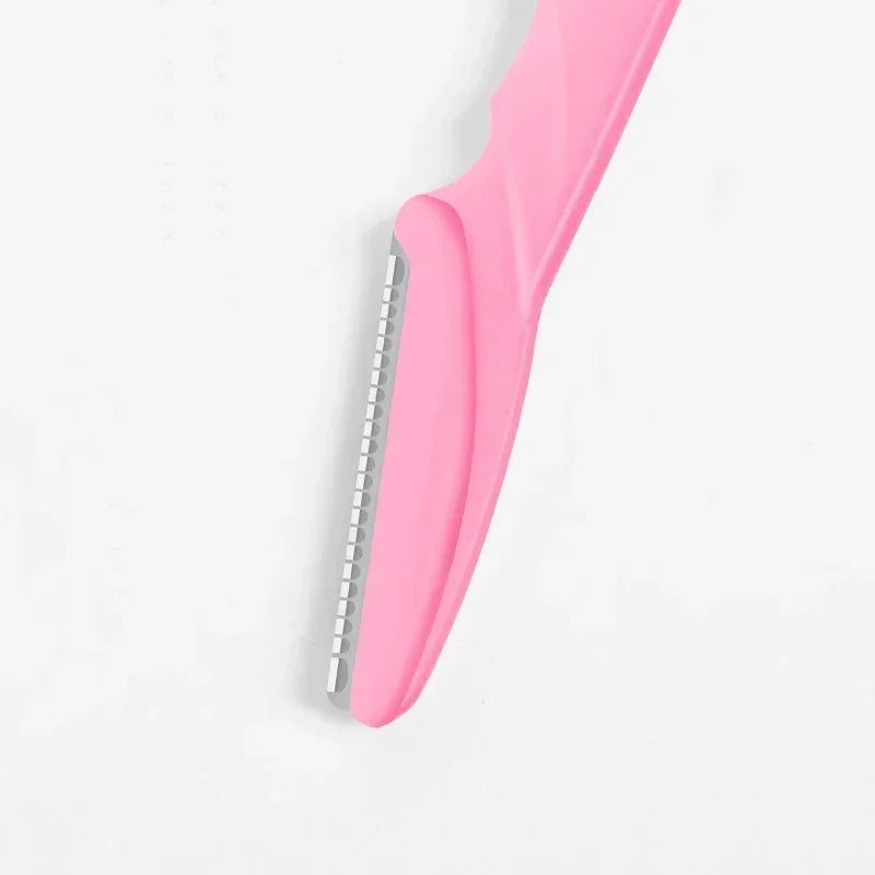 5-100PCS Wholesale Blade Portable Eyebrow Trimmer Shaver Face Razor Eye Brow Epilation Hair Removal Cutters Safety Razor