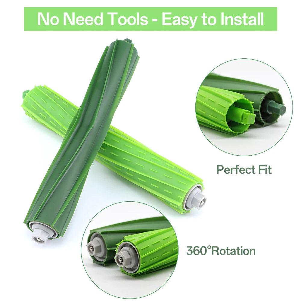 Rubber Roller Brush For iRobot Roomba I7 E5 E6 Series i3 i3+ i4 i6 i6+ i7 i7+ i8 i8+ Vacuum cleaner accessories Cleaning brush