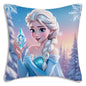 Cute Cartoon Frozens Elsas Pillow Covers Cartoon Sofa Decorative Home Double-sided Printing Short Plush Cute Cushion Cover