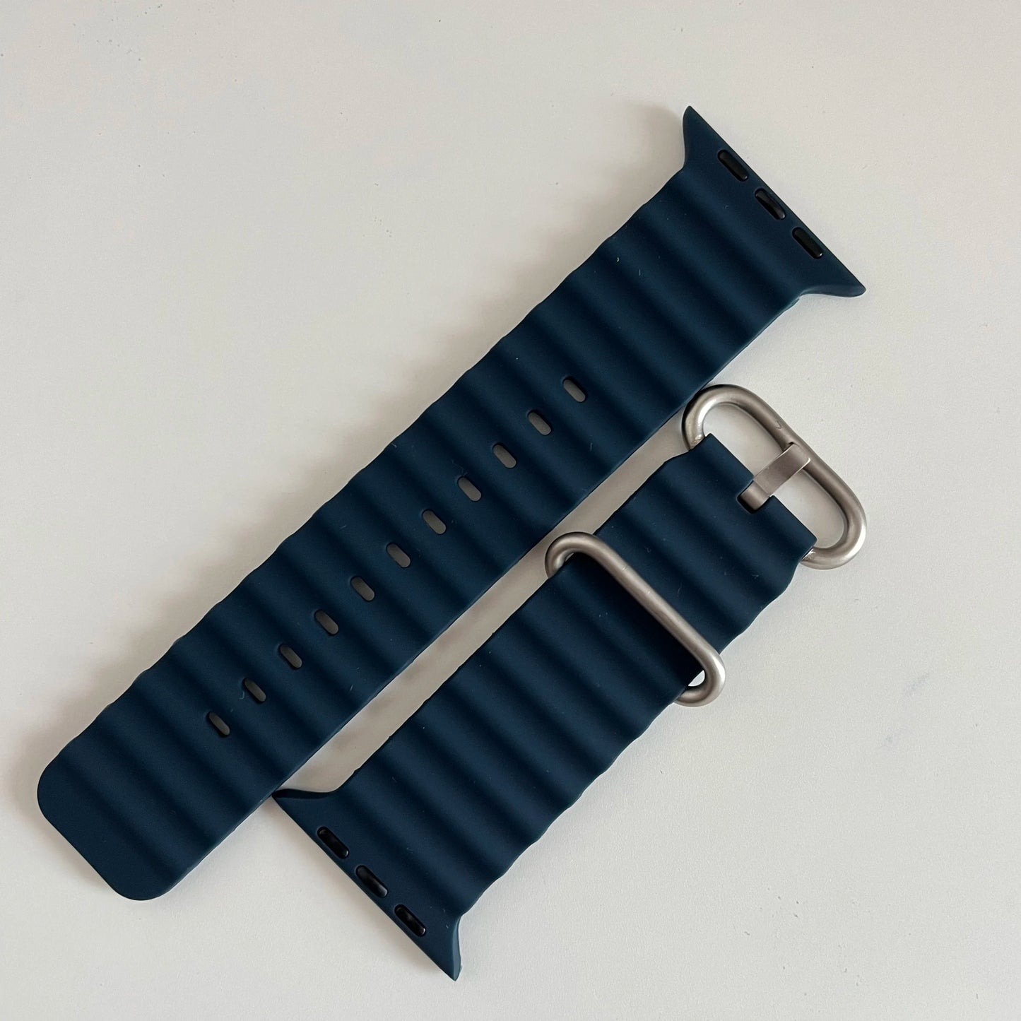 Ocean Strap for apple watch Band 44mm 40mm 45mm 41mm 49mm 46mm silicone correas bracelet iWatch series 7 5 6 3 se 8 Ultra 2 9 10