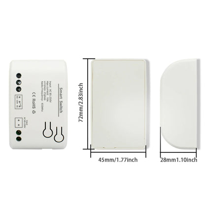 Zigbee Relay Breaker 7-32V 85-250V Switch Module Control Works With Tuya Smart Life App Alexa Google Smartthings Ewelink Hub
