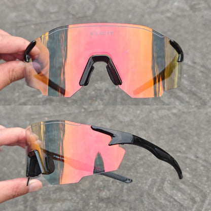 Karos Photochromic Cycling Glasses UV400 Protection Sunglasses Day Night Use Eyewear For Bicycles Fishing Driving Outdoor Hiking