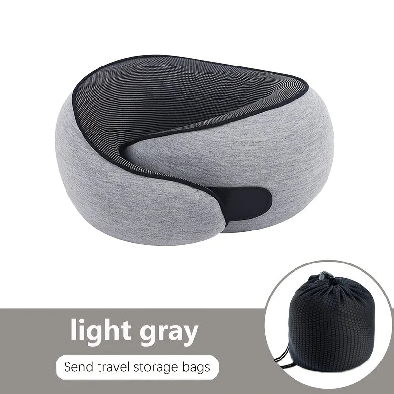 Snail Plane Neck Pillow - Travel Pillow, with a soft support design, suitable for sleeping, car ， train , office and home use