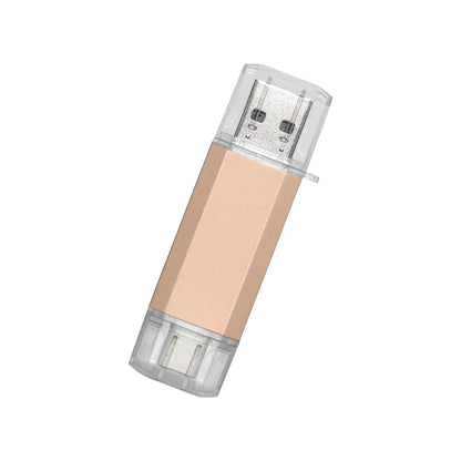 Type C USB 2.0 Flash Drives128GB 2 in1 PenDrive 64GB Multifuncional Memory Stick16GB U Disk16GB Waterproof Flash for Smart Phone