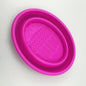 Folding Powder Puff Cleaning Bowl Eyeshadow Brushes Wash Clean Mat Beauty Tools Scrubber Box Soft Silicone Makeup Brush Cleaner