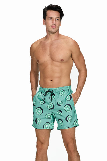 Escatch 2026 Summer New Mens Shorts Polyester Quick Dry Board Mesh Liner Side Pockets Run Gym Swimsuit Surf Swim Trunks For Man