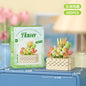Bouquet Flower Mini Diy Building Block Toys for Children Bricks Blocks for Adults Constructor Micro Bricks Construction Set Gift