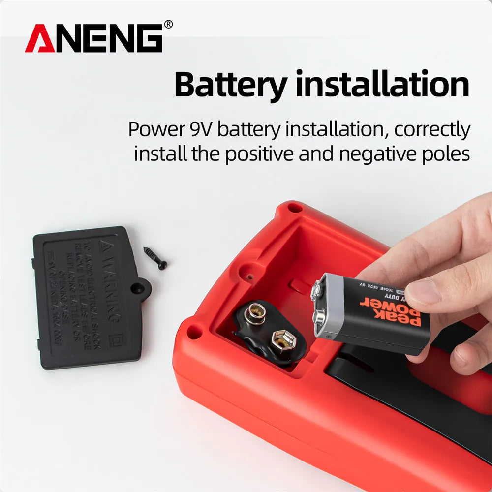 ANENG DM850 Automatic Digital Multimeter Professional Multimetro AC/DC Votage Tester 1999 Counts Ohm Ammeter Car Electric Tools